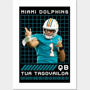 TUA TAGOVAILOA - QB - MIAMI DOLPHINS Posters and Art